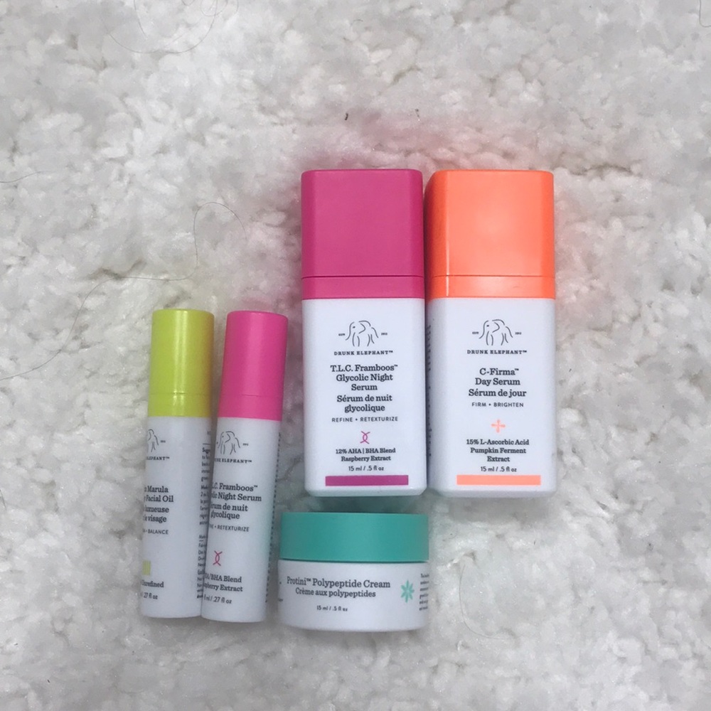 Drunk Elephant Product Bundle